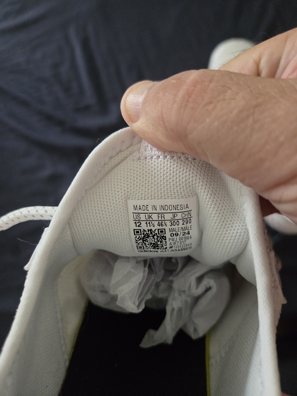Mens White Athletic Sneakers - (Brand: )  Adidas